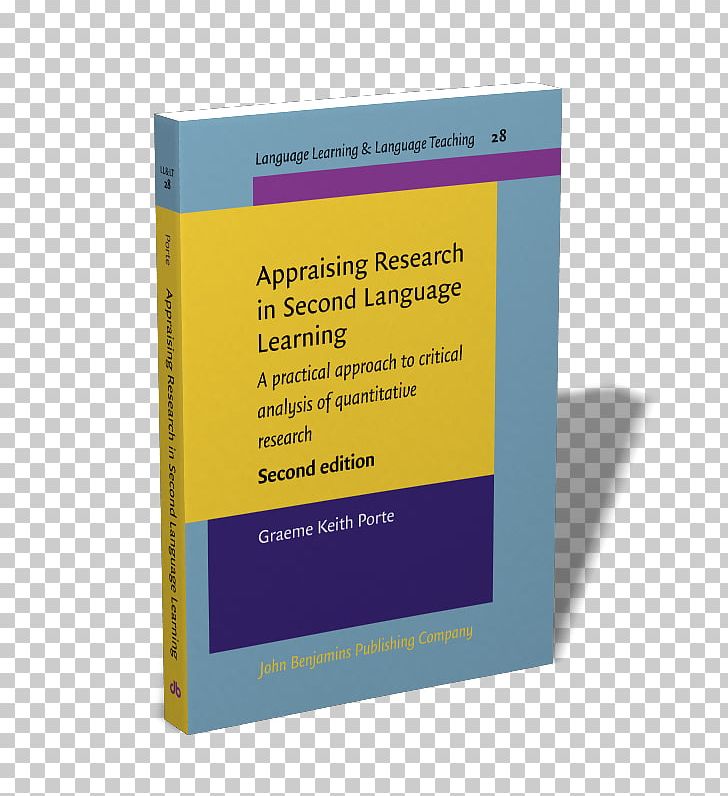 Appraising Research In Second Language Learning: A Practical Approach To Critical Analysis Of Quantitative Research Essay Writing PNG, Clipart, Academic Journal, Academic Publishing, Analysis, Brand, Critical Appraisal Free PNG Download