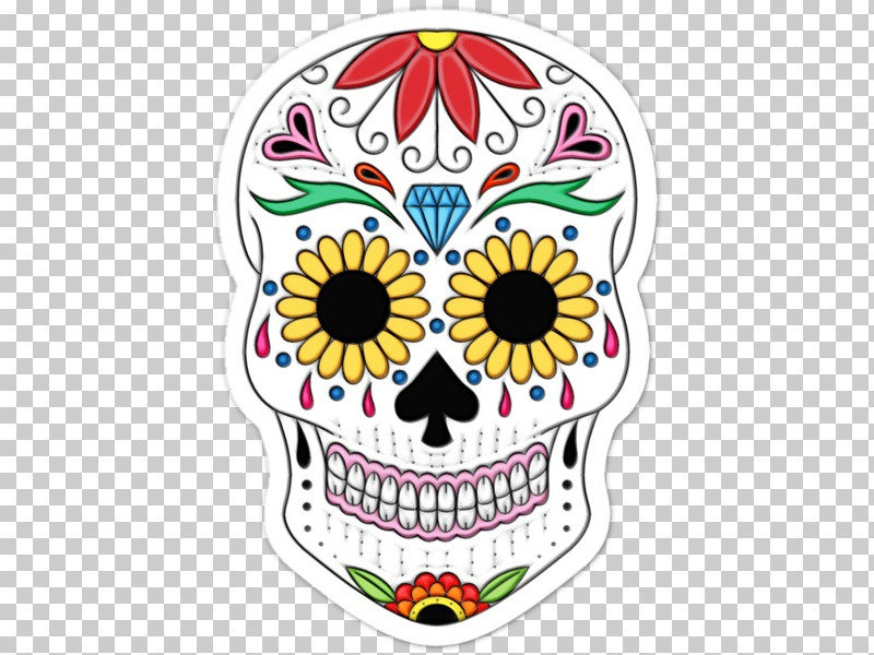 Skull Art PNG, Clipart, Calavera, Candy, Day Of The Dead, Drawing, Mexicans Free PNG Download