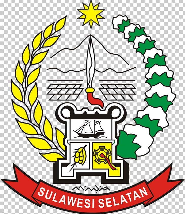 Central Sulawesi West Sulawesi South Sumatra Seal Of South Sulawesi PNG, Clipart, Area, Artwork, Cdr, Central Sulawesi, Crest Free PNG Download