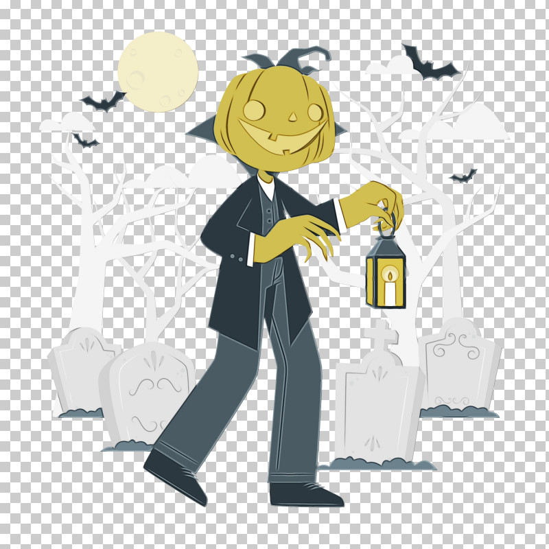 Cartoon Character Joint Yellow Male PNG, Clipart, Biology, Cartoon, Character, Character Created By, Halloween Free PNG Download