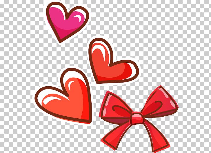 Hand-painted Red Heart-shaped Bow PNG, Clipart, Bow, Cartoon, Clip Art, Decorative Patterns, Font Free PNG Download