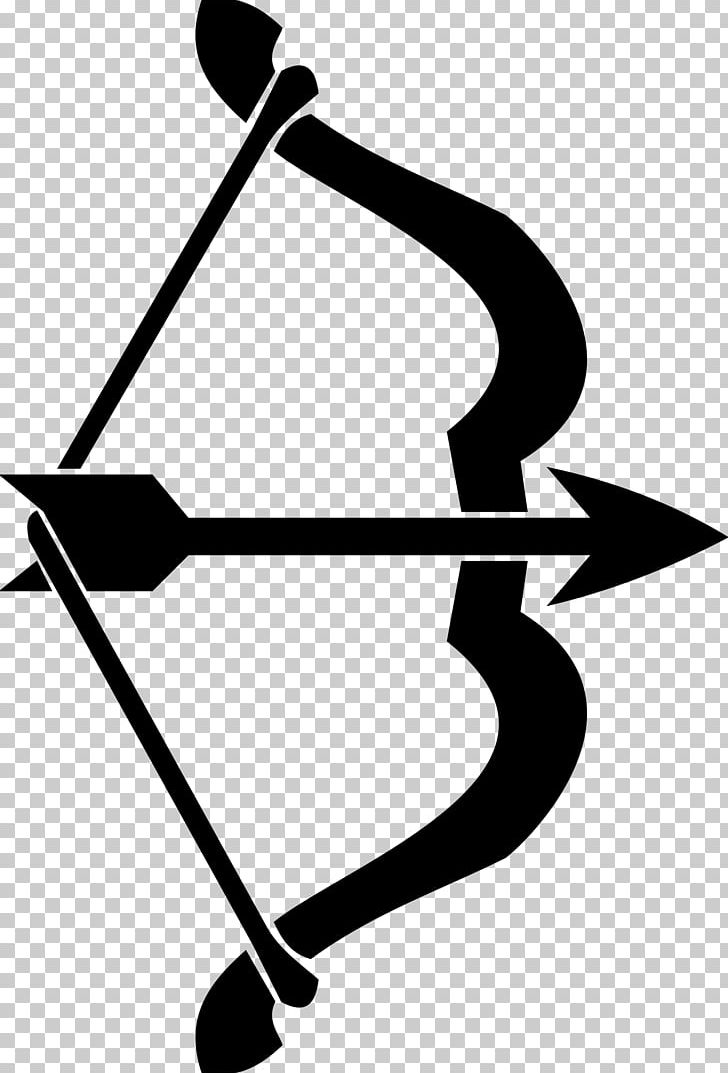 Bow And Arrow Archery PNG, Clipart, Angle, Archery, Arrow, Artwork, Black And White Free PNG Download