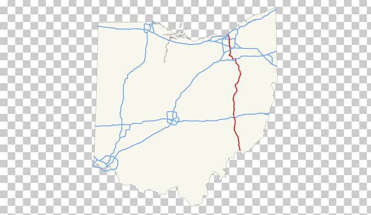 Ohio Map Line PNG, Clipart, Area, Diagram, Exit, Highway, Interstate Free PNG Download