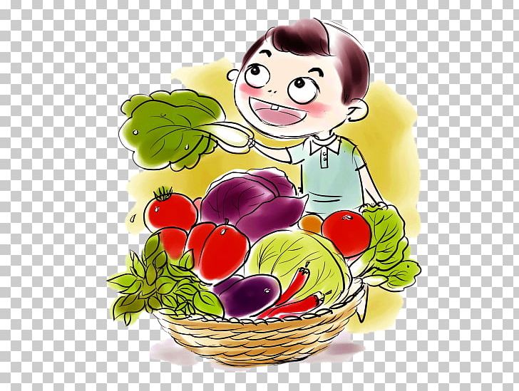 Vegetable Gratis Kitchen Garden PNG, Clipart, Baskets, Clips, Encapsulated Postscript, Fictional Character, Flower Free PNG Download