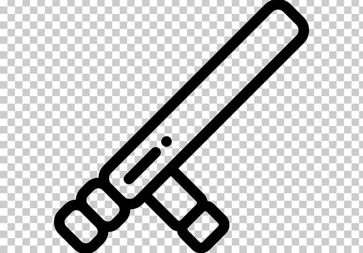 Baton Computer Icons Police Weapon PNG, Clipart, Angle, Area, Baseball Bats, Baton, Black And White Free PNG Download