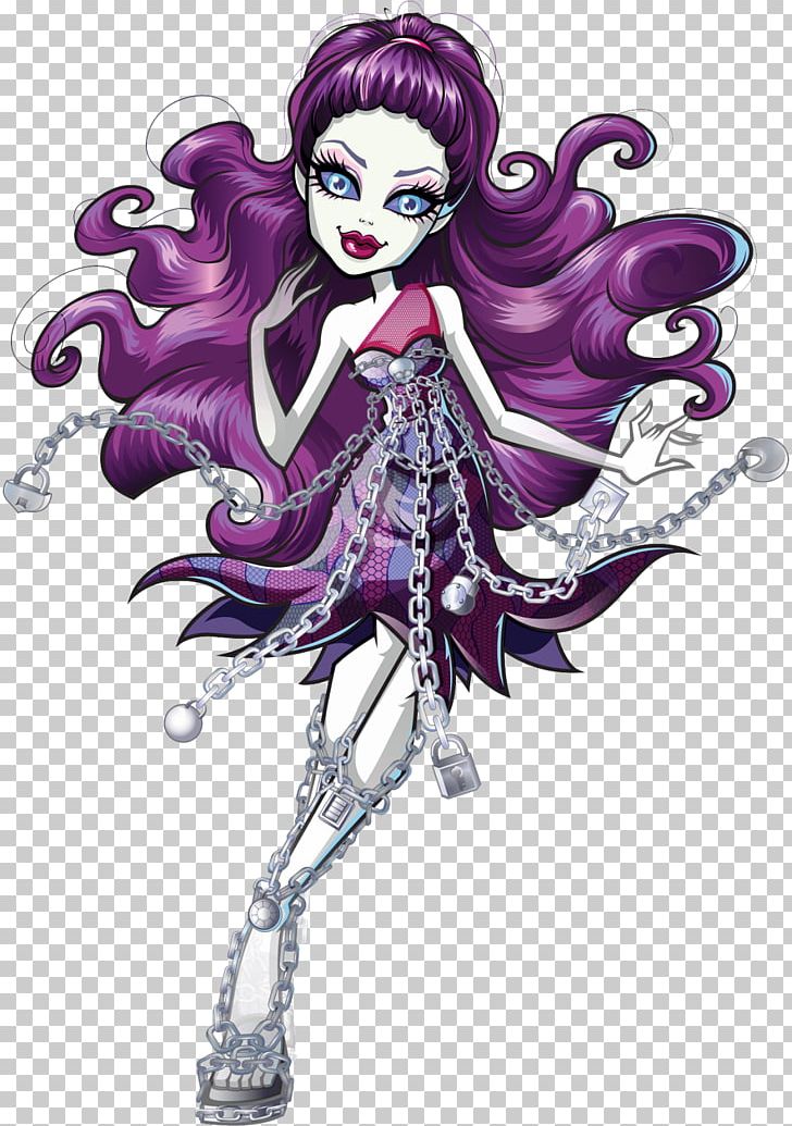 Monster High Spectra Vondergeist Daughter Of A Ghost Ghoul Doll PNG, Clipart, Anime, Art, Art Doll, Character, Doll Free PNG Download