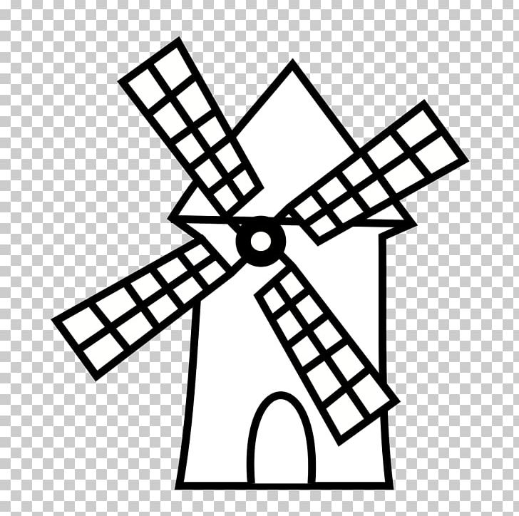 Windmill PNG, Clipart, Angle, Area, Artwork, Black, Black And White Free PNG Download
