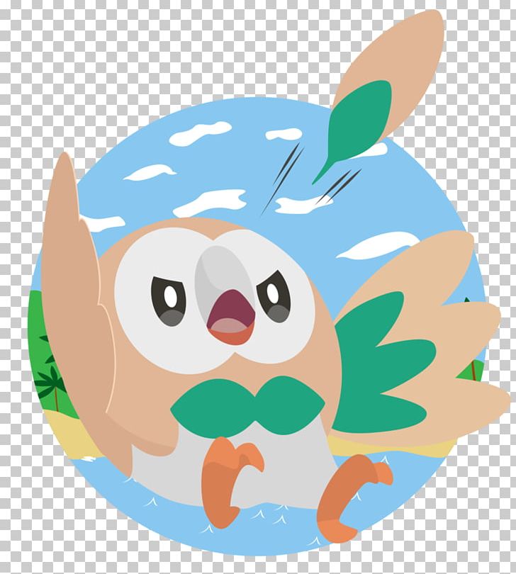 Pokémon Sun And Moon Rowlet PNG, Clipart, Art, Beak, Bird, Carnivoran, Dog Like Mammal Free PNG Download