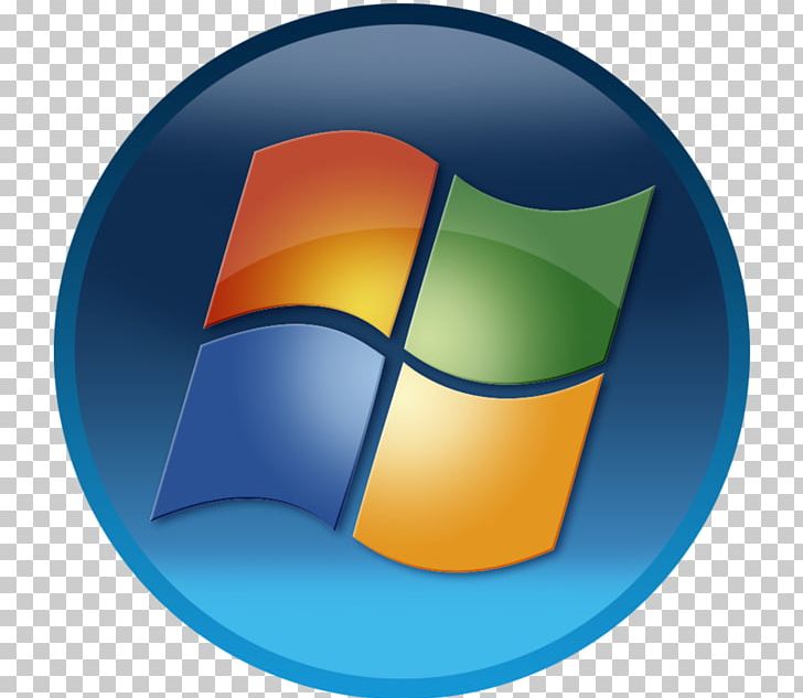 Windows Vista Windows 7 Microsoft PNG, Clipart, Circle, Computer Icon, Computer Icons, Computer Wallpaper, Logo Free PNG Download