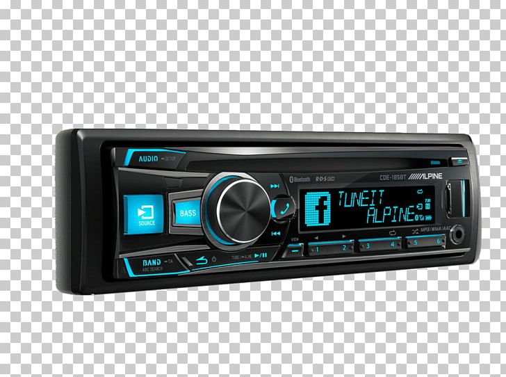 Car Vehicle Audio Alpine Electronics Bluetooth Tuner PNG, Clipart, Alpine Electronics, Audio Receiver, Bluetooth, Car, Cd Player Free PNG Download
