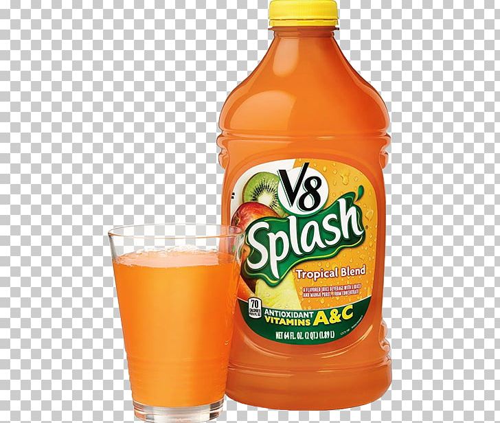 V8 Splash Mango Peach Juice Drink V8 Splash Juice Drinks Tropical Blend Orange Juice PNG, Clipart, Campbell Soup Company, Drink, Flavor, Food, Fruit Free PNG Download