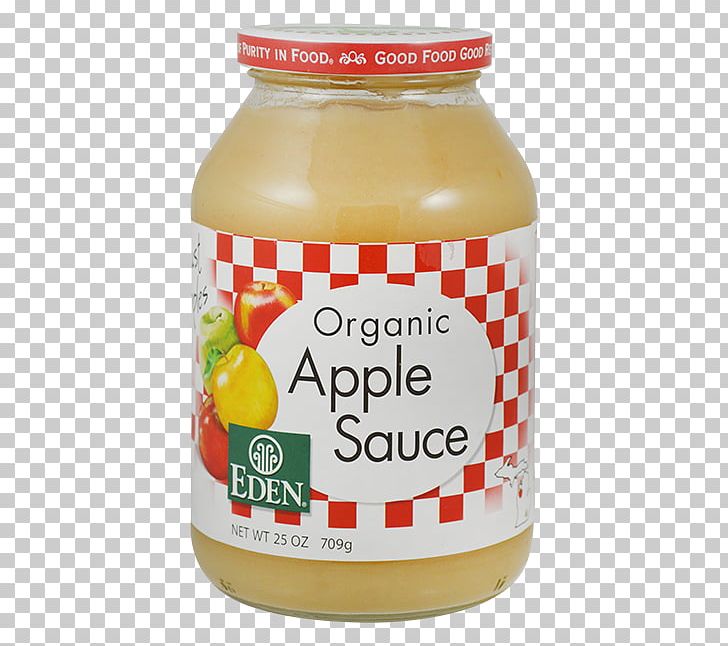 Organic Food Apple Sauce Eden Foods Inc. PNG, Clipart, Apple, Apple Sauce, Condiment, Cooking, Eden Foods Inc Free PNG Download
