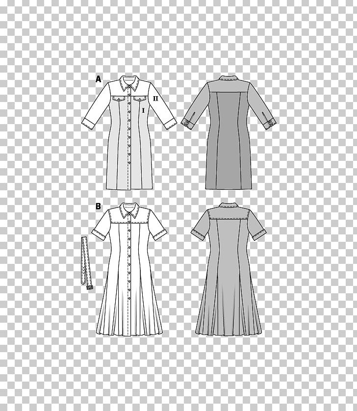 Pattern Burda Style Dress Clothing Gown PNG, Clipart, Black, Black And White, Burda Style, Clothes Hanger, Clothing Free PNG Download