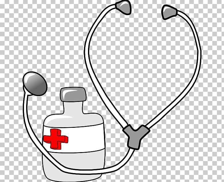 Stethoscope Medicine Nursing PNG, Clipart, Area, Black And White, Cardiology, Cartoon, Drawing Free PNG Download