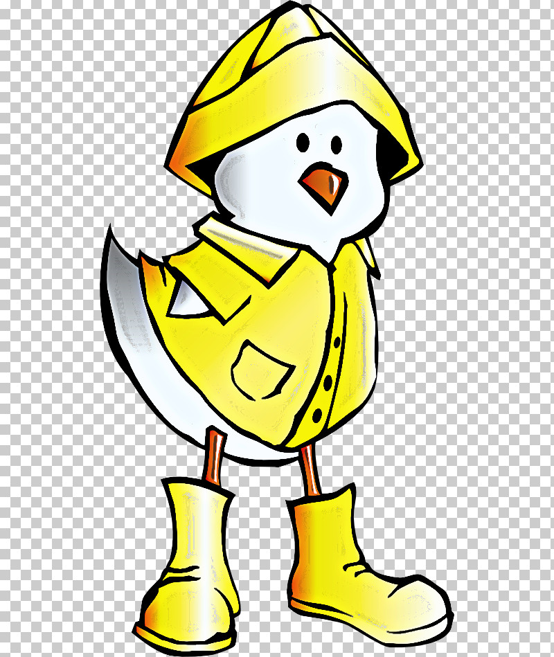 White Yellow Cartoon Bird Line PNG, Clipart, Beak, Bird, Cartoon, Finger, Happy Free PNG Download