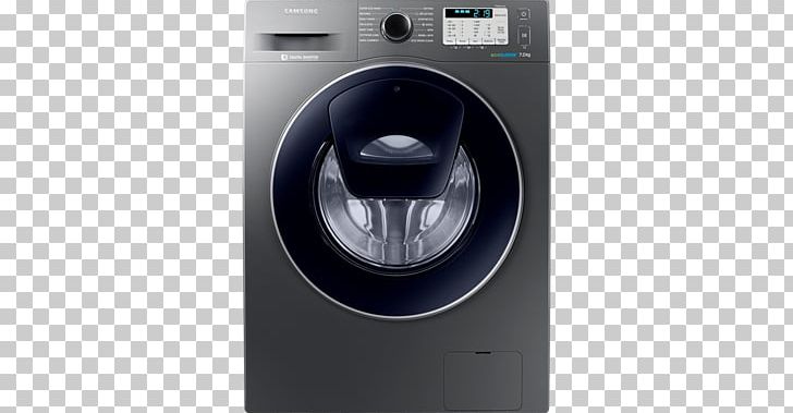 Washing Machines Laundry Samsung WW90K5413 Clothes Dryer PNG, Clipart, Clothes Dryer, Graphite, Home Appliance, Laundry, Laundry Machine Free PNG Download