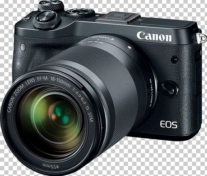 Canon EOS M6 Canon EOS M5 Canon EF-M 18–150mm Lens Mirrorless Interchangeable-lens Camera PNG, Clipart, Active Pixel Sensor, Camera, Camera Accessory, Camera Lens, Cameras Optics Free PNG Download