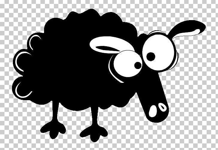 Black Sheep La Oveja Negra Wool Devil PNG, Clipart, Artwork, Augusto Monterroso, Beak, Black, Black And White Free PNG Download