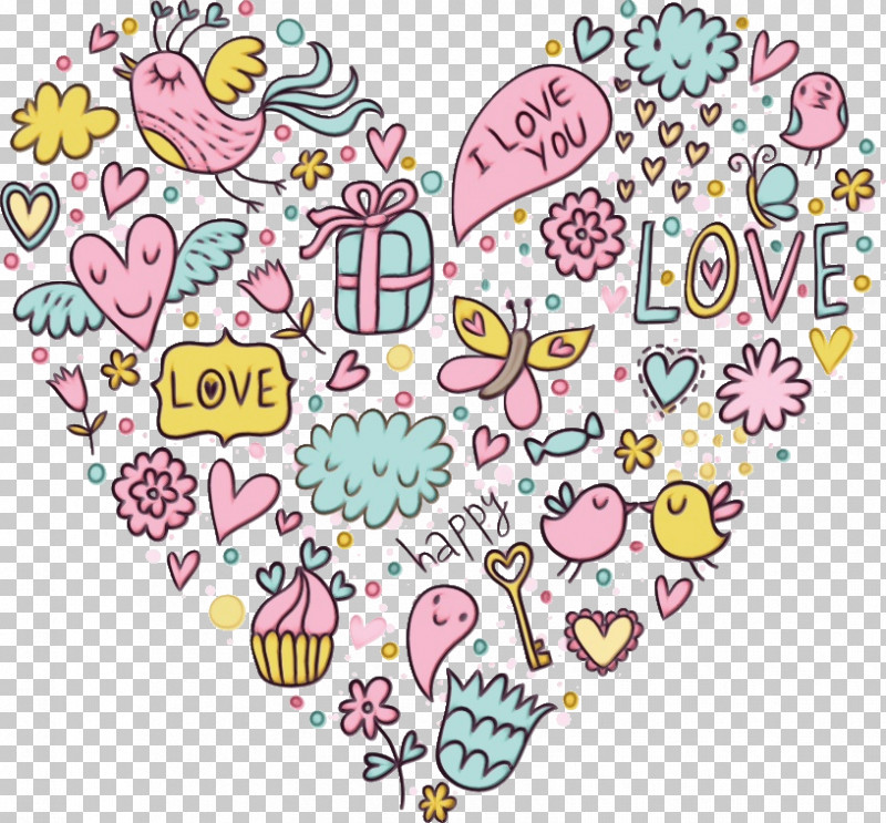 Heart Pink Pattern Heart Sticker PNG, Clipart, Heart, Paint, Pink, Sticker, Watercolor Free PNG Download
