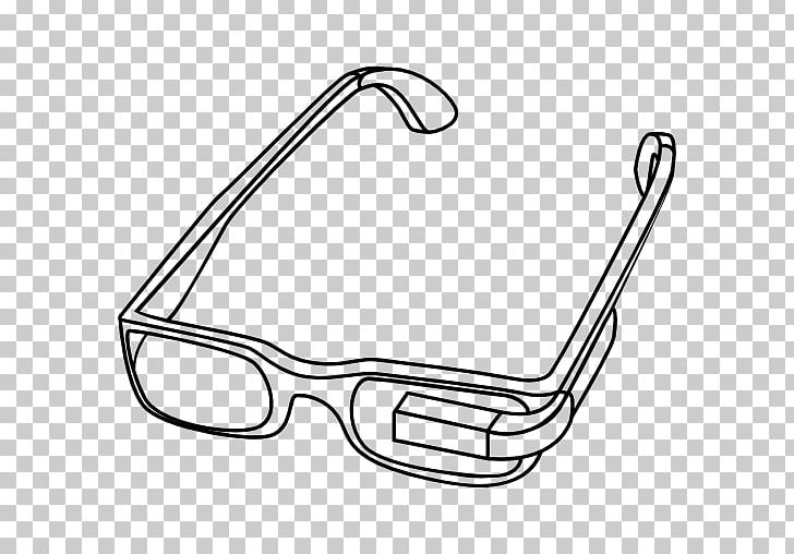 Glasses Google Glass Eye Computer Icons PNG, Clipart, Angle, Area, Black And White, Computer, Computer Icons Free PNG Download