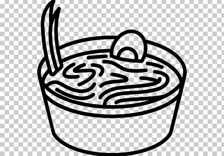 Ramen Instant Noodle Japanese Cuisine PNG, Clipart, Artwork, Basket, Black And White, Broth, Computer Icons Free PNG Download