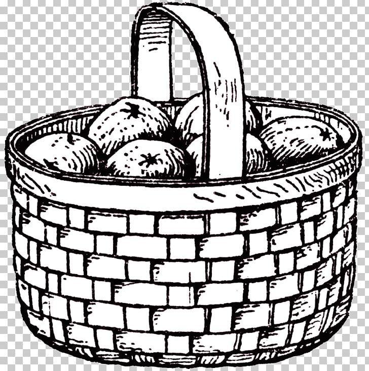 Basket Of Fruit Picnic Baskets Wicker PNG, Clipart, Basket, Basket Of Fruit, Black And White, Clip Art, Digital Stamp Free PNG Download