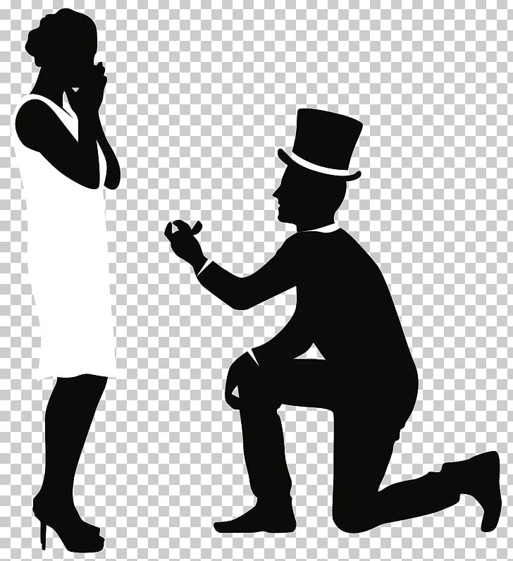 Marriage Proposal Wedding Invitation Bridegroom PNG, Clipart, Black And White, Bride, Bridegroom, Creative, Desktop Wallpaper Free PNG Download