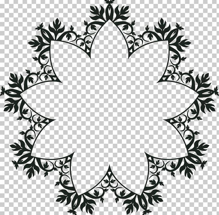 Mandala Ornament Pattern PNG, Clipart, Art, Artwork, Black, Black And White, Branch Free PNG Download