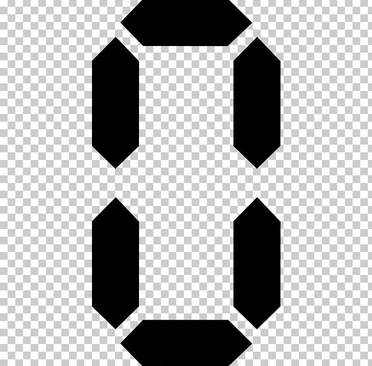Seven-segment Display PNG, Clipart, Angle, Area, Black, Black And White, Digital Data Free PNG Download
