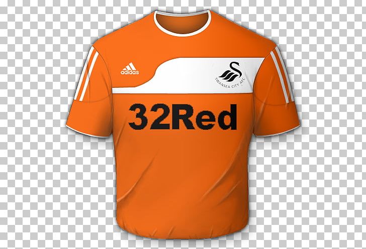 T-shirt Sports Fan Jersey Swansea City A.F.C. PNG, Clipart, Active Shirt, Brand, Clothing, Jersey, Logo Free PNG Download