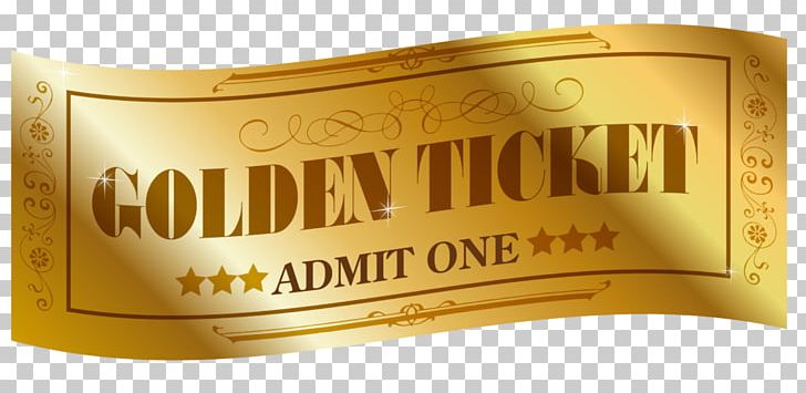 Willy Wonka Golden Ticket YouTube Raffle PNG, Clipart, Audience, Brand, Business, Child, Golden Free PNG Download