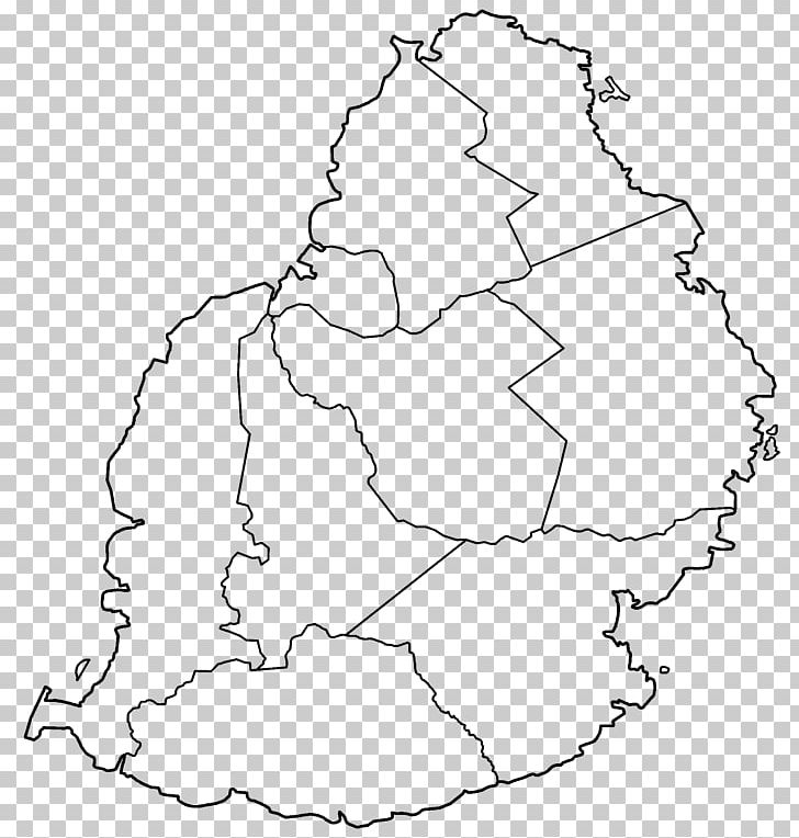Port Louis Districts Of Mauritius Blank Map Rivière Noire District PNG, Clipart, Angle, Area, Black And White, Blank, Blank Map Free PNG Download