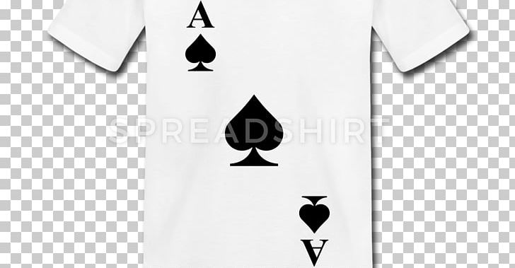 T-shirt Spades Hoodie Card Game Playing Card PNG, Clipart, Ace, Ace Of Spades, Angle, Black, Black And White Free PNG Download