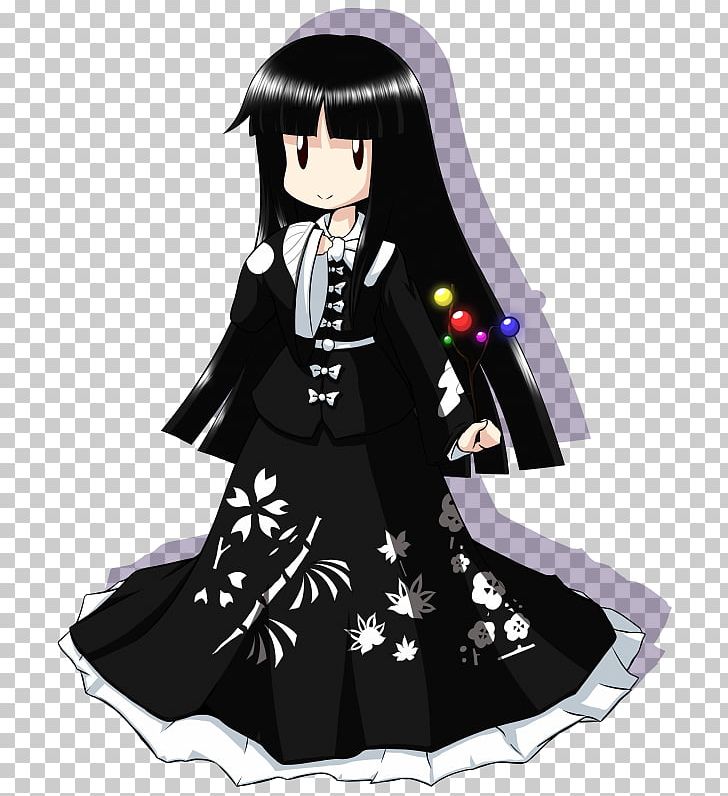 The Tale Of The Bamboo Cutter Black Hair Kaguya Ōtsutsuki Imperishable Night PNG, Clipart, Anime, Black Hair, Color, Costume, Costume Design Free PNG Download