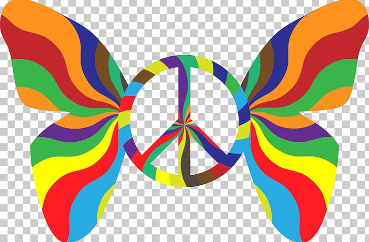 Butterfly Peace Symbols 1960s PNG, Clipart, 1960s, Art, Butterfly, Color, Computer Icons Free PNG Download