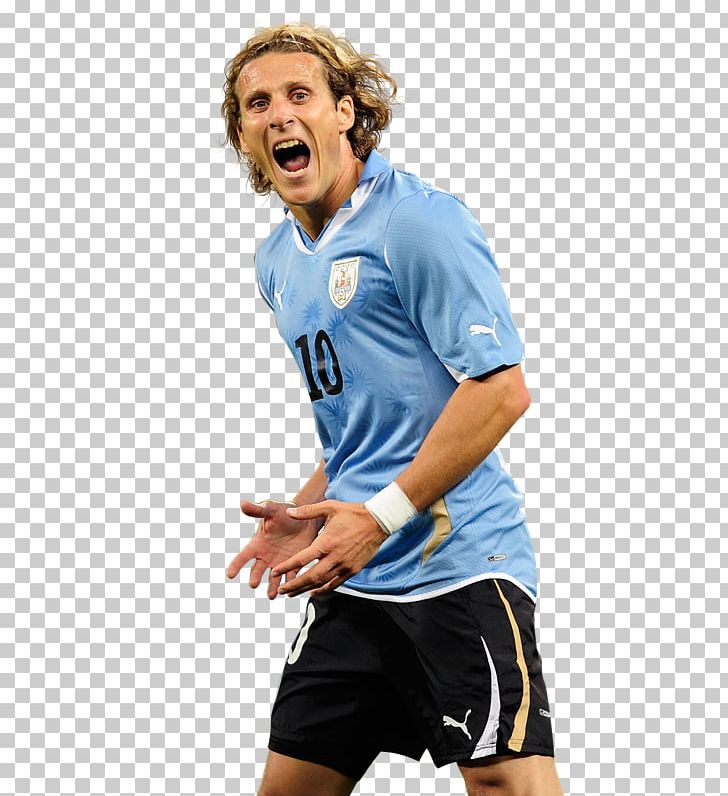 Diego Forlán 2010 FIFA World Cup Uruguay National Football Team Kitchee SC Jersey PNG, Clipart, 2010 Fifa World Cup, 2018 World Cup, Blue, Clothing, Football Free PNG Download