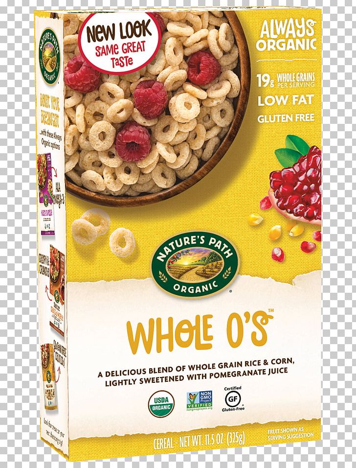 Breakfast Cereal Organic Food Vegetarian Cuisine Honey Nut Cheerios Nature's Path PNG, Clipart,  Free PNG Download