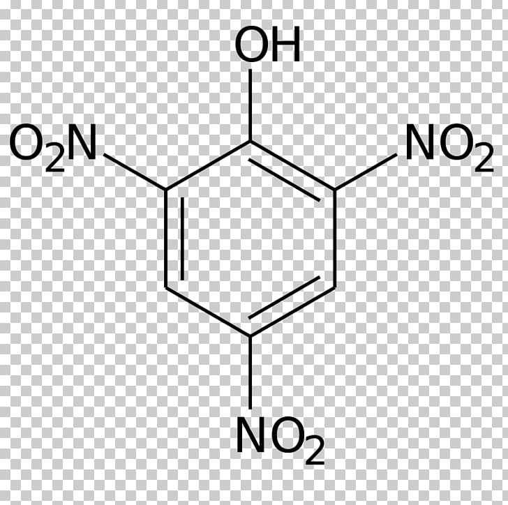 Picric Acid Phenols Chemical Compound Picramic Acid PNG, Clipart, Acid, Angle, Area, Benzene, Black Free PNG Download