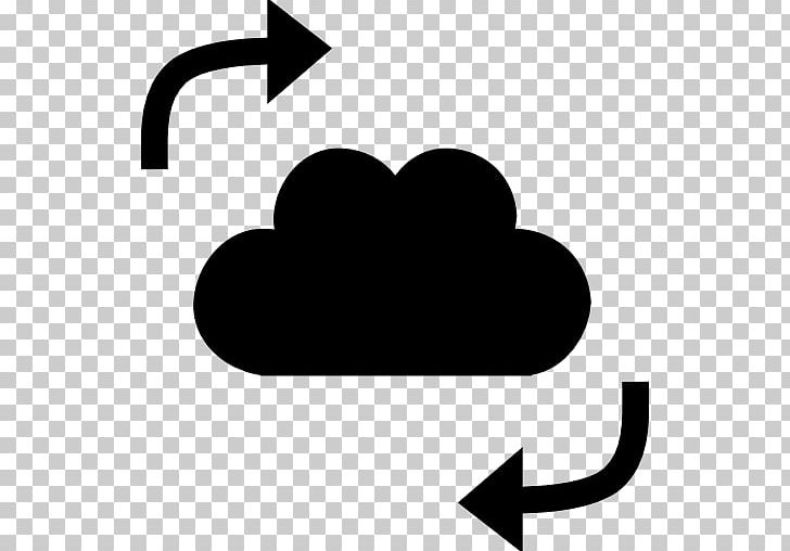 Symbol Computer Icons Cloud Analytics Cloud Computing PNG, Clipart, Analytics, Arrow, Black, Black And White, Brand Free PNG Download