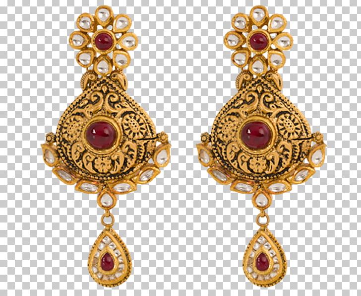 Earring Ruby Lalithaa Jewellery Gold PNG, Clipart, Bangle, Charms Pendants, Costume Jewelry, Diamond, Earring Free PNG Download