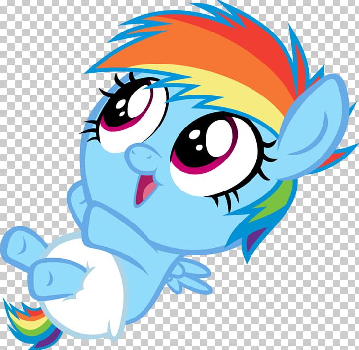Rainbow Dash Foal Fluttershy Cuteness Pony PNG, Clipart, Area, Art, Artwork, Cartoon, Character Free PNG Download
