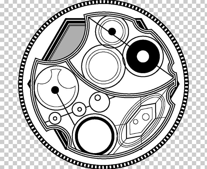 Gallifrey Doctor Whoniverse Time Lord Car PNG, Clipart, Area, Auto Part, Bicycle Wheel, Bicycle Wheels, Black And White Free PNG Download