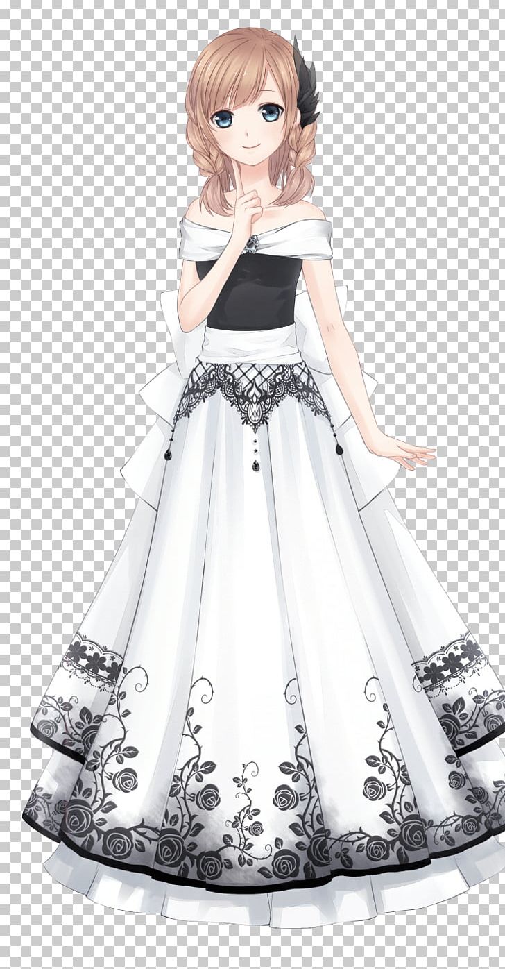 Drawing Miracle Nikki The Dress Anime PNG, Clipart, Animated Film, Anime, Art, Brown Hair, Character Free PNG Download