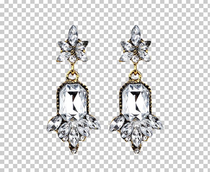 Earring Glass Jewellery Necklace Imitation Gemstones & Rhinestones PNG, Clipart, Bijou, Body Jewellery, Body Jewelry, Charms Pendants, Clothing Accessories Free PNG Download
