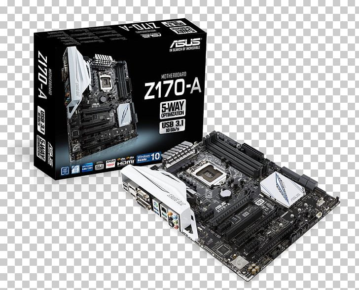 Z170 Premium Motherboard Z170-DELUXE Intel Laptop LGA 1151 PNG, Clipart, Asus, Central Processing Unit, Computer, Computer Component, Computer Hardware Free PNG Download