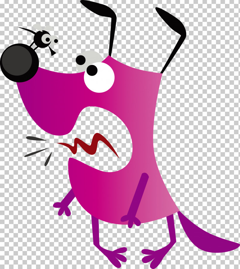 Pink Magenta PNG, Clipart, Cute Cartoon Dog, Magenta, Pink Free PNG Download