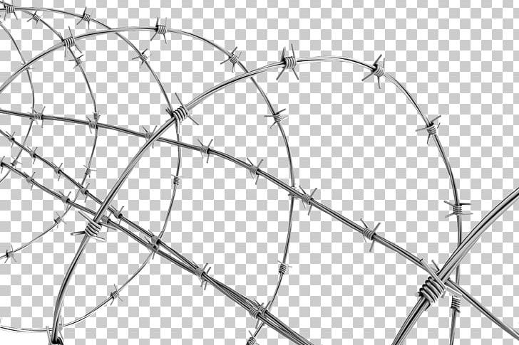 Barbed Wire PNG, Clipart, Angle, Area, Barbwire Png, Black And White, Circle Free PNG Download