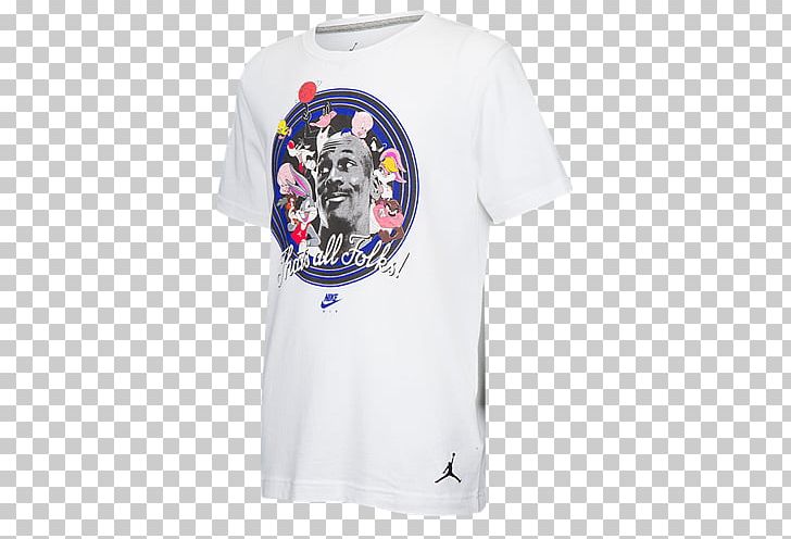 Printed T-shirt Air Jordan White Sleeve PNG, Clipart, Active Shirt, Air Jordan, Basketball Shoe, Blue, Brand Free PNG Download