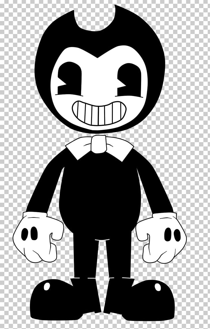 Bendy And The Ink Machine Cuphead TheMeatly Games Video Game PNG, Clipart, Art, Artwork, Bendy And The Ink Machine, Black, Black And White Free PNG Download