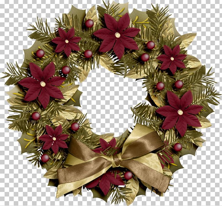 Cut Flowers Wreath Christmas Decoration Flower Bouquet PNG, Clipart, Christmas, Christmas Decoration, Christmas Ornament, Cut Flowers, Decor Free PNG Download